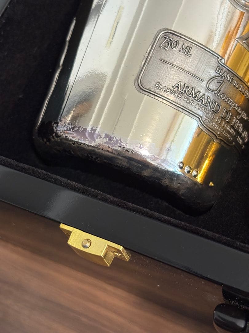 【未開栓】アルマンド 3本セット アタッシュケース付き