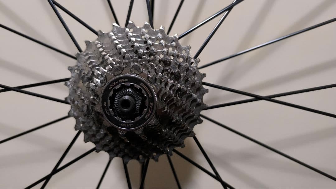 ホイール + スプロケ:12-25T + ホームトレーナー タイヤ