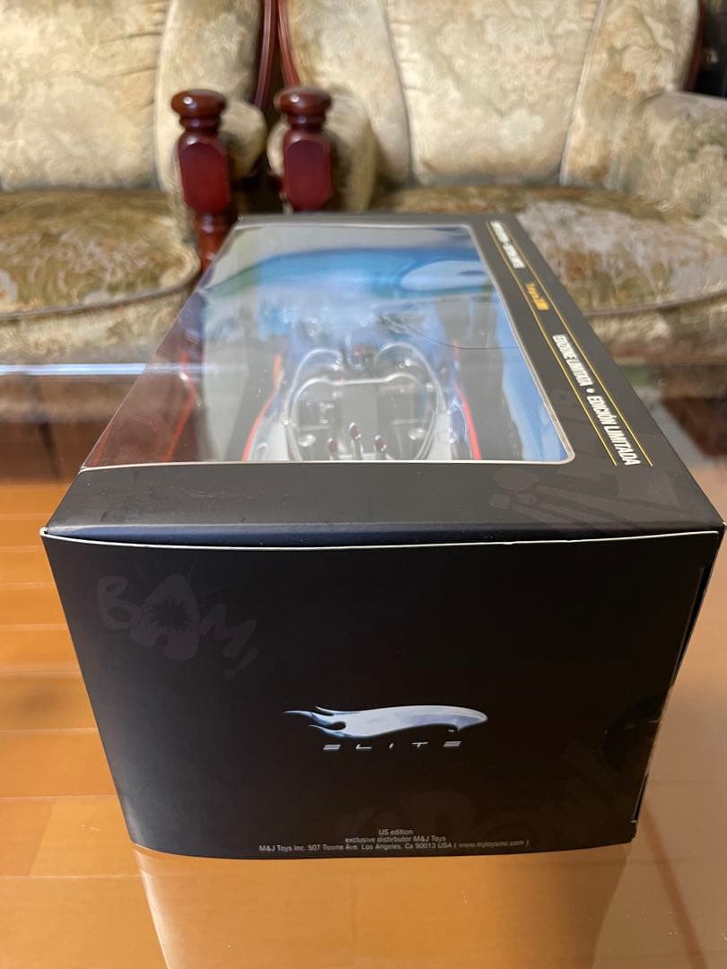 1/18 MATTEL バットモービルTVシリーズ1966 クローム