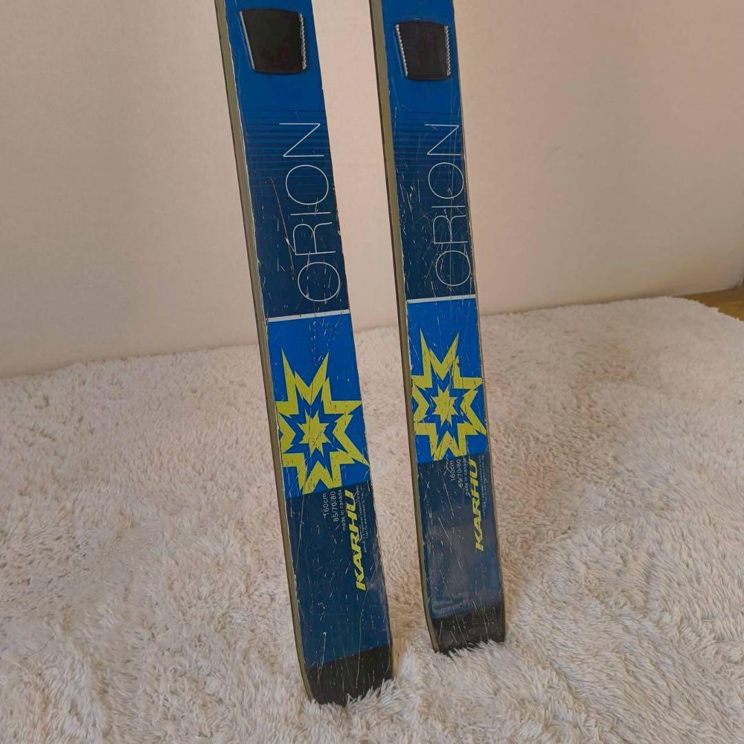 KARHU カルフ BCスキー 160cm ウロコあり テレマーク対応