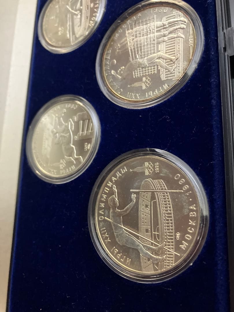 1980年モスクワオリンピック銀メダルセット