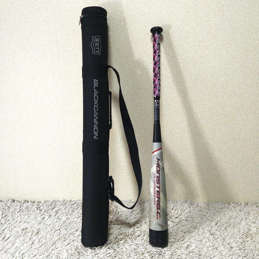 ZETT ゼット ブラックキャノン monsterb.c. 軟式野球　バット