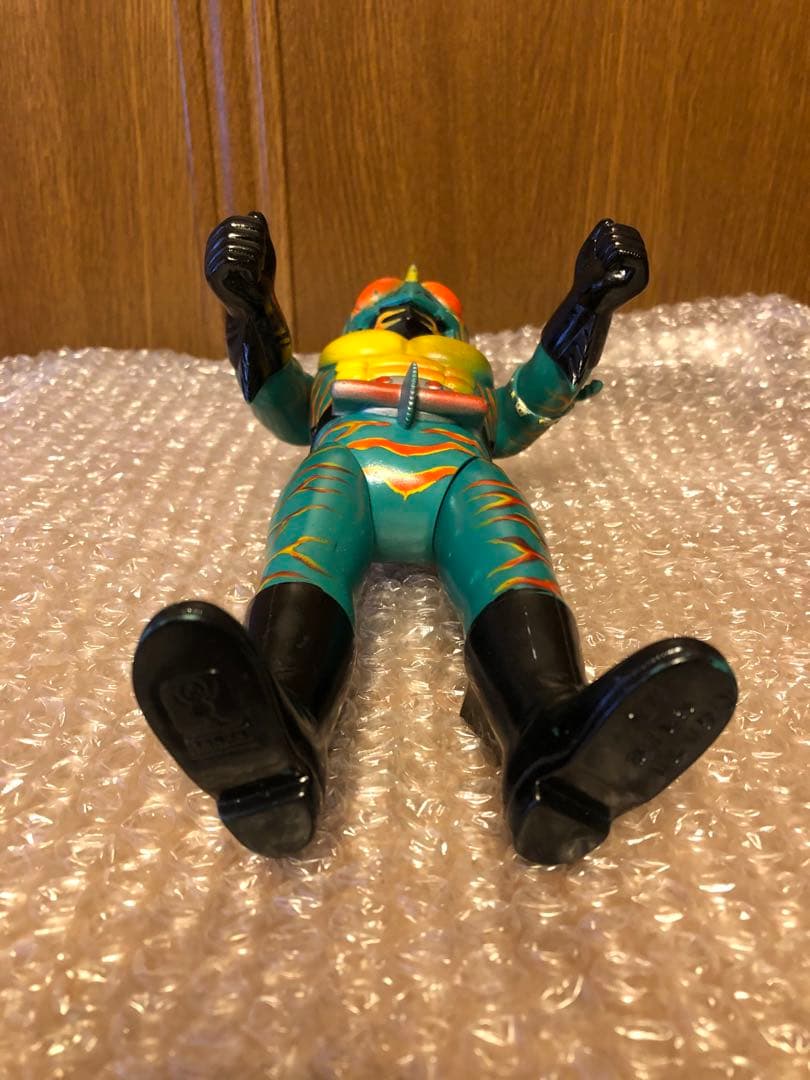 当時物　仮面ライダーアマゾン　ソフビ　 旧バンダイ製