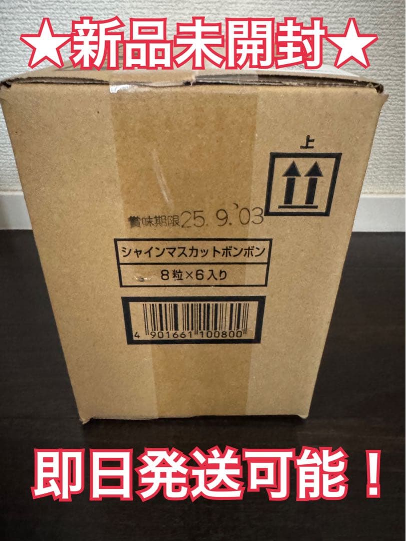 【新品/未開封】 シャインマスカットボンボン 8個入り 6袋