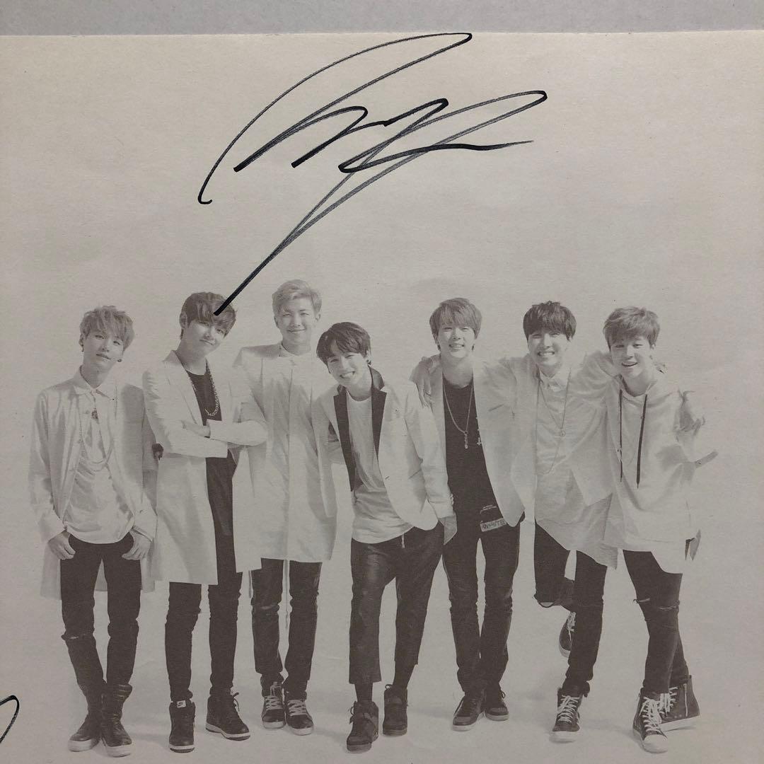 42●BTS ロッテペンミ 全員サイン + おまけ KM0209-2