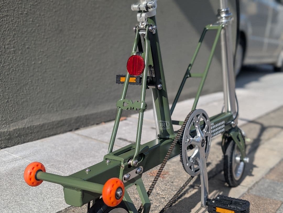 Carry Me(キャリーミー)／フォールディングバイク／マッドオリーブグリーン