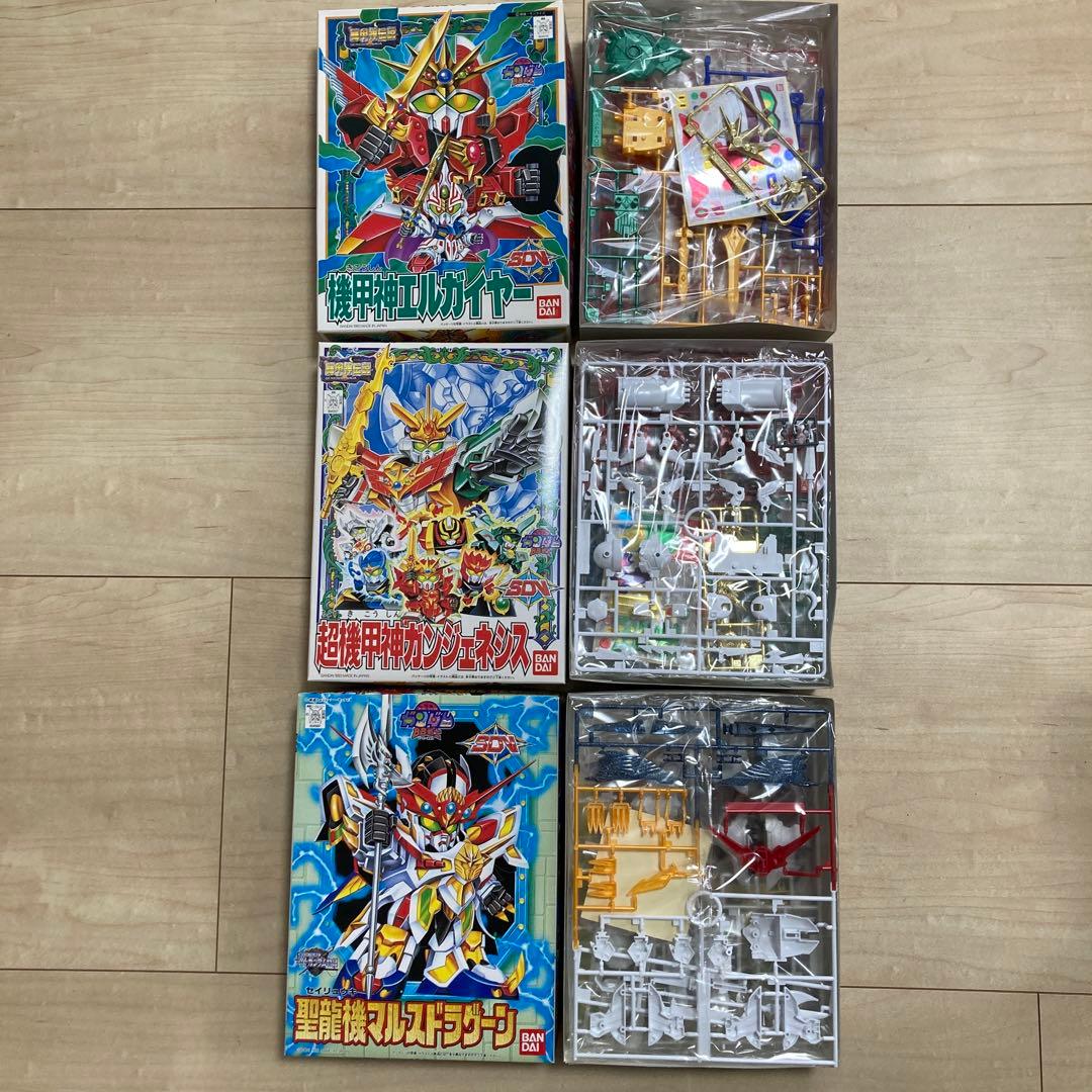 SDガンダムBB戦士SDV 72、117、121、140 セット