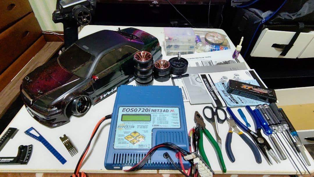 希少フロントモータードリラジフルセット　アクティブホビーTA06FRコンバ