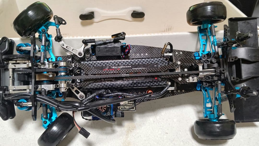 希少フロントモータードリラジフルセット　アクティブホビーTA06FRコンバ