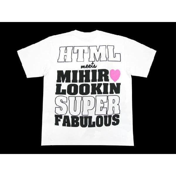 【レア物】HTML みひろ Tシャツ 2枚セット タグ付き未使用 M