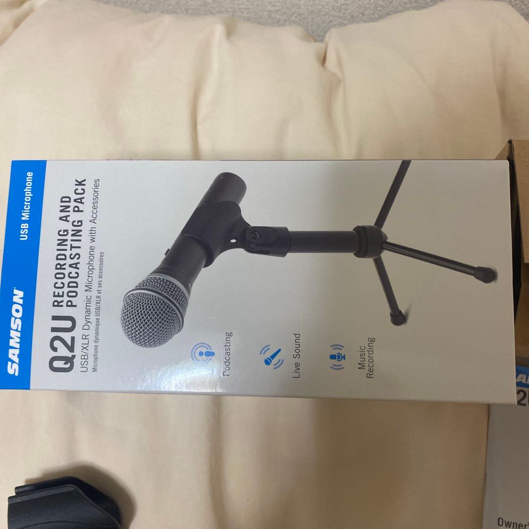 SAMSON Q2U ダイナミックマイク 本体