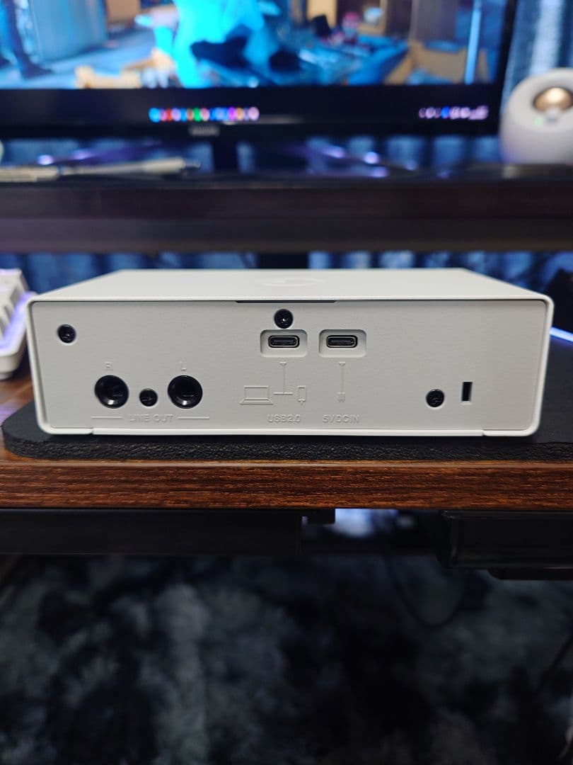 IXO12 オーディオインターフェイス 24bit/192kHz ホワイト