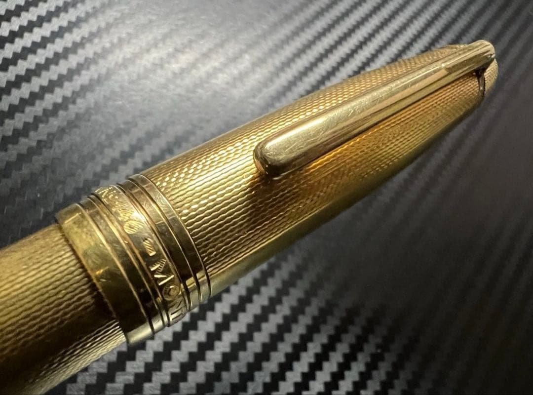 美品 モンブラン マイスターシュテュック 1464 ソリテール 万年筆 M 中字