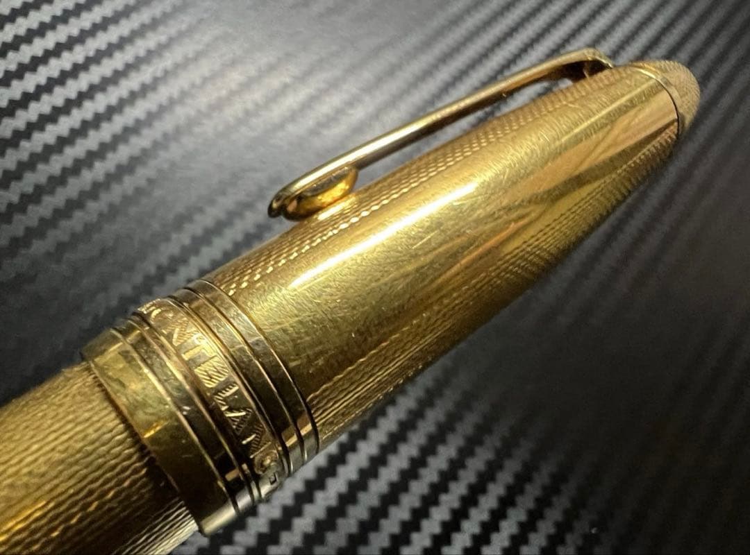 美品 モンブラン マイスターシュテュック 1464 ソリテール 万年筆 M 中字