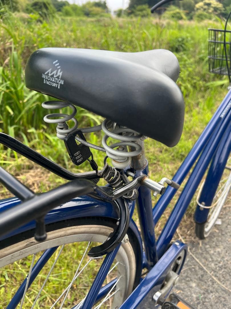 発送不可名古屋市内お届け無料27インチシティサイクル6段変速ママチャリ自転車