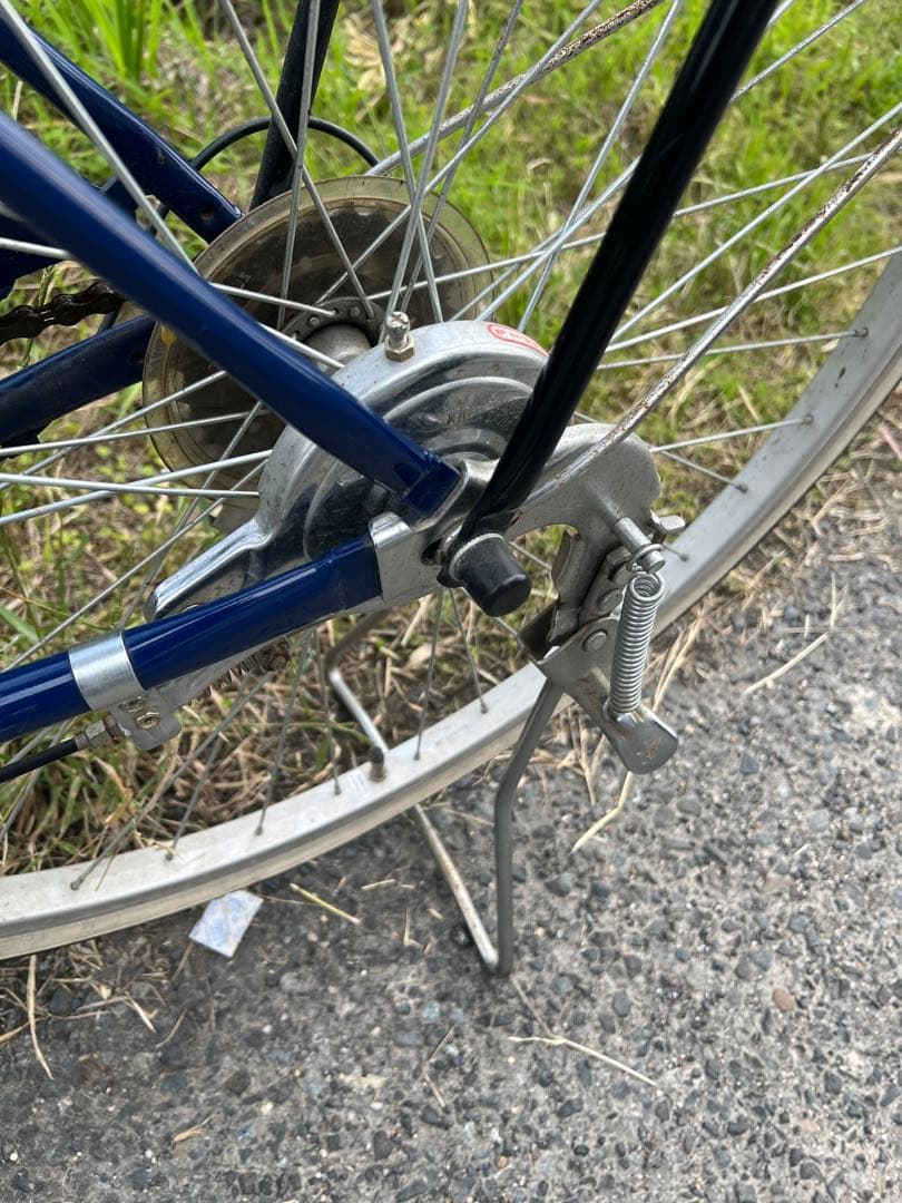 発送不可名古屋市内お届け無料27インチシティサイクル6段変速ママチャリ自転車