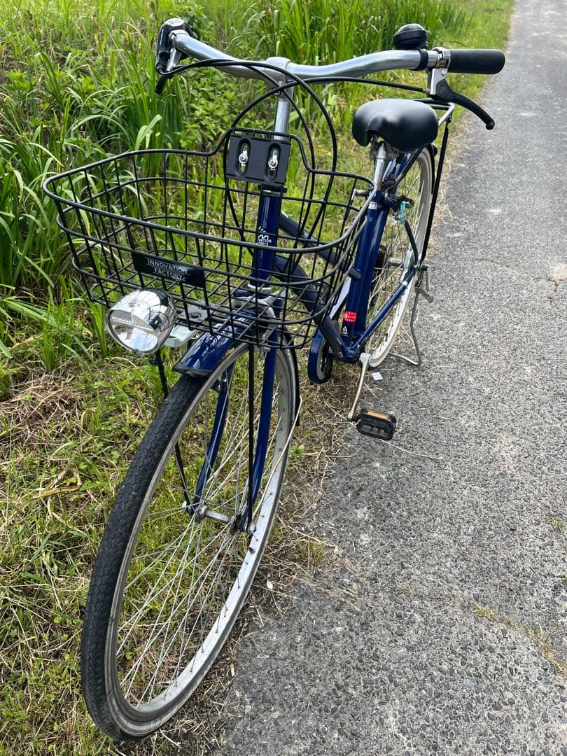 発送不可名古屋市内お届け無料27インチシティサイクル6段変速ママチャリ自転車