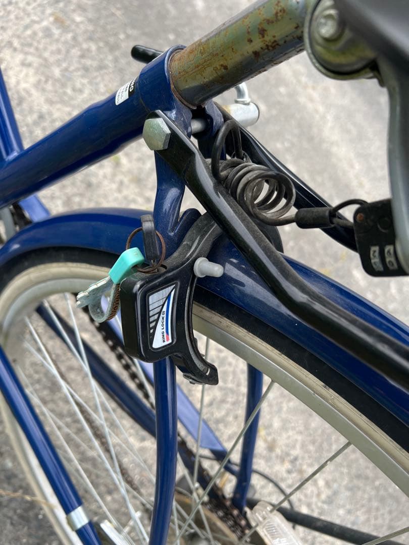 発送不可名古屋市内お届け無料27インチシティサイクル6段変速ママチャリ自転車