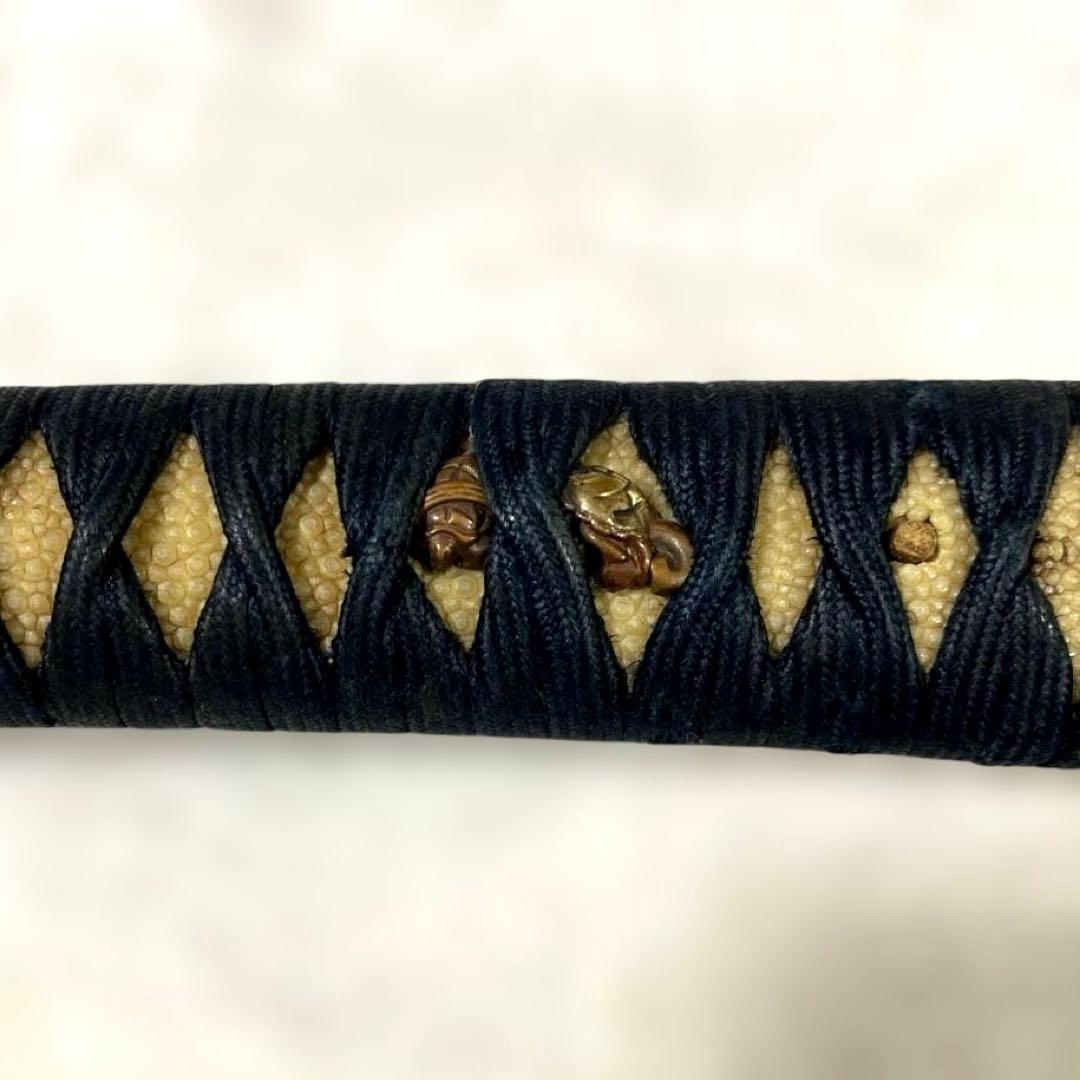 B-81 柄前　目貫　縁頭　はばき　武具　刀装具　骨董品　時代物　美術品　工芸品