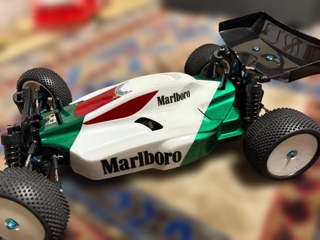 タミヤ 1/10RC DB01 SR カスタムシャーシ バルドルボディ付き