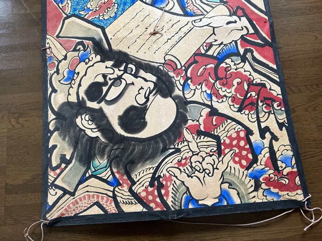 レトロ　凧絵　錦絵　ねぶた絵　大型凧絵　和風