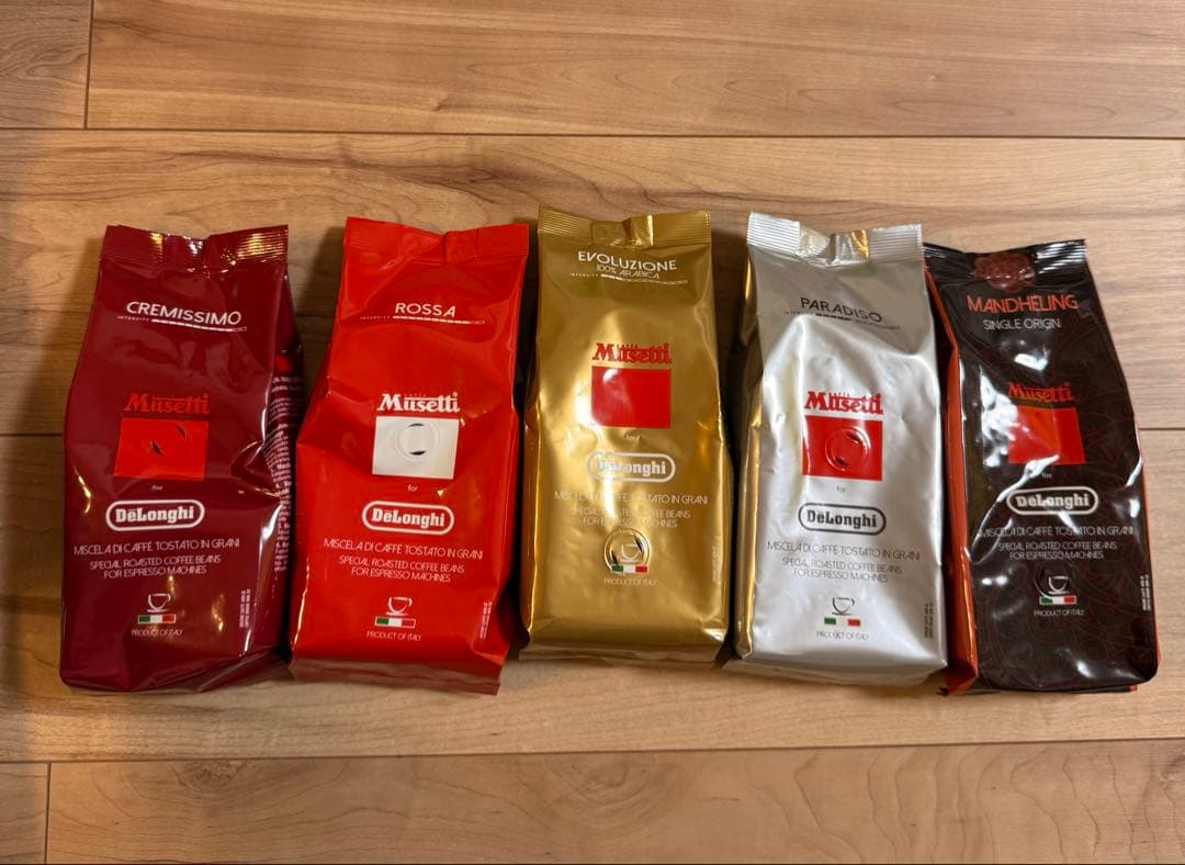 デロンギ　コーヒー豆セット売り