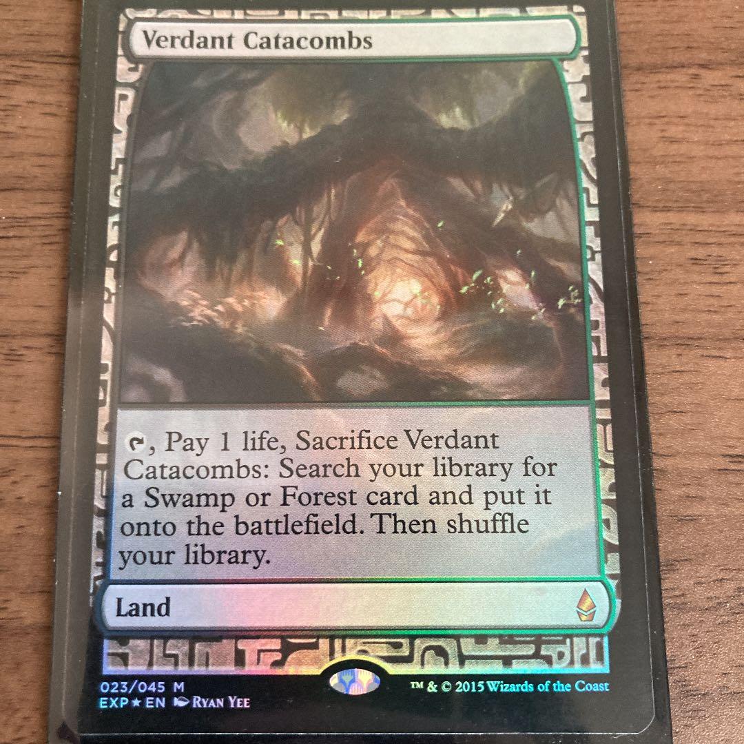 MTG マジック・ザ・ギャザリング　新緑の地下墓地　foil