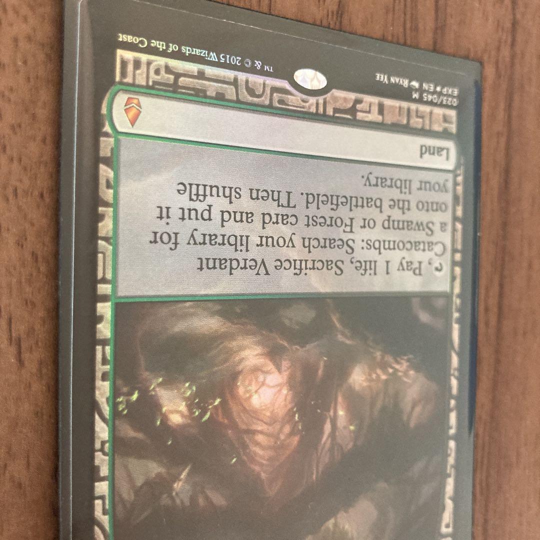 MTG マジック・ザ・ギャザリング　新緑の地下墓地　foil