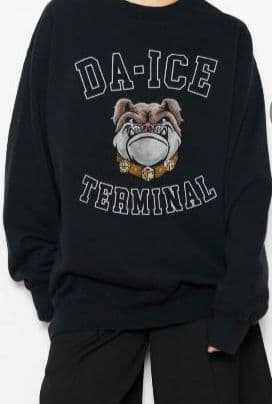 新品 Da-iCE Color Flocky Sweat Mサイズ