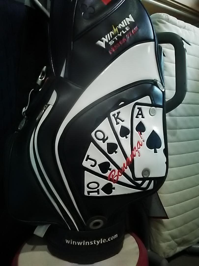 WINWINSTYLE　ウィンウィンスタイル　ゴルフ　キャディバッグ　トランプ