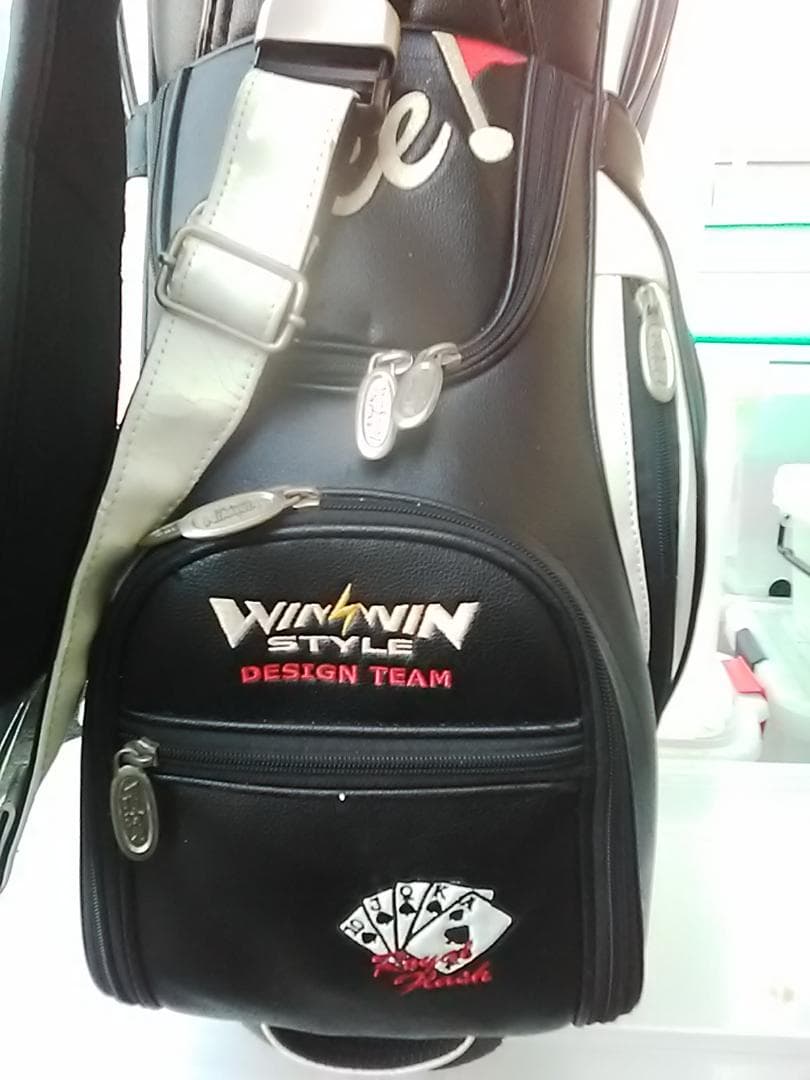 WINWINSTYLE　ウィンウィンスタイル　ゴルフ　キャディバッグ　トランプ