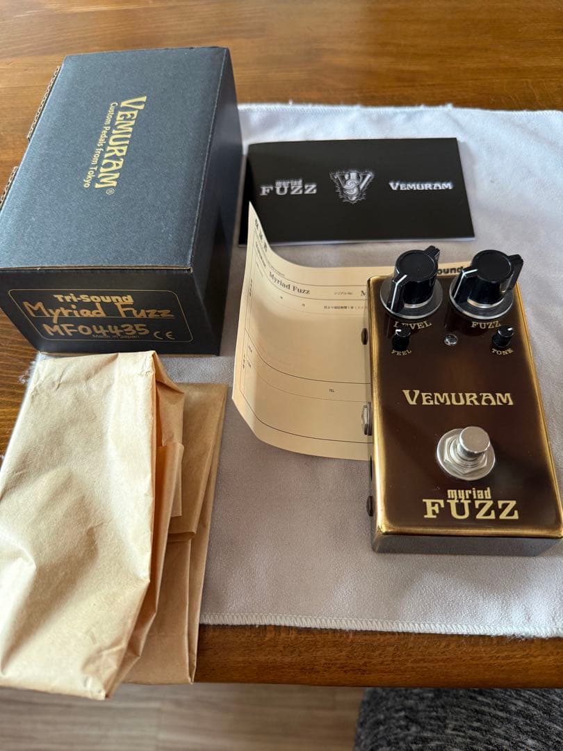 【値下げ依頼対応】Vemuram myriad FUZZ
