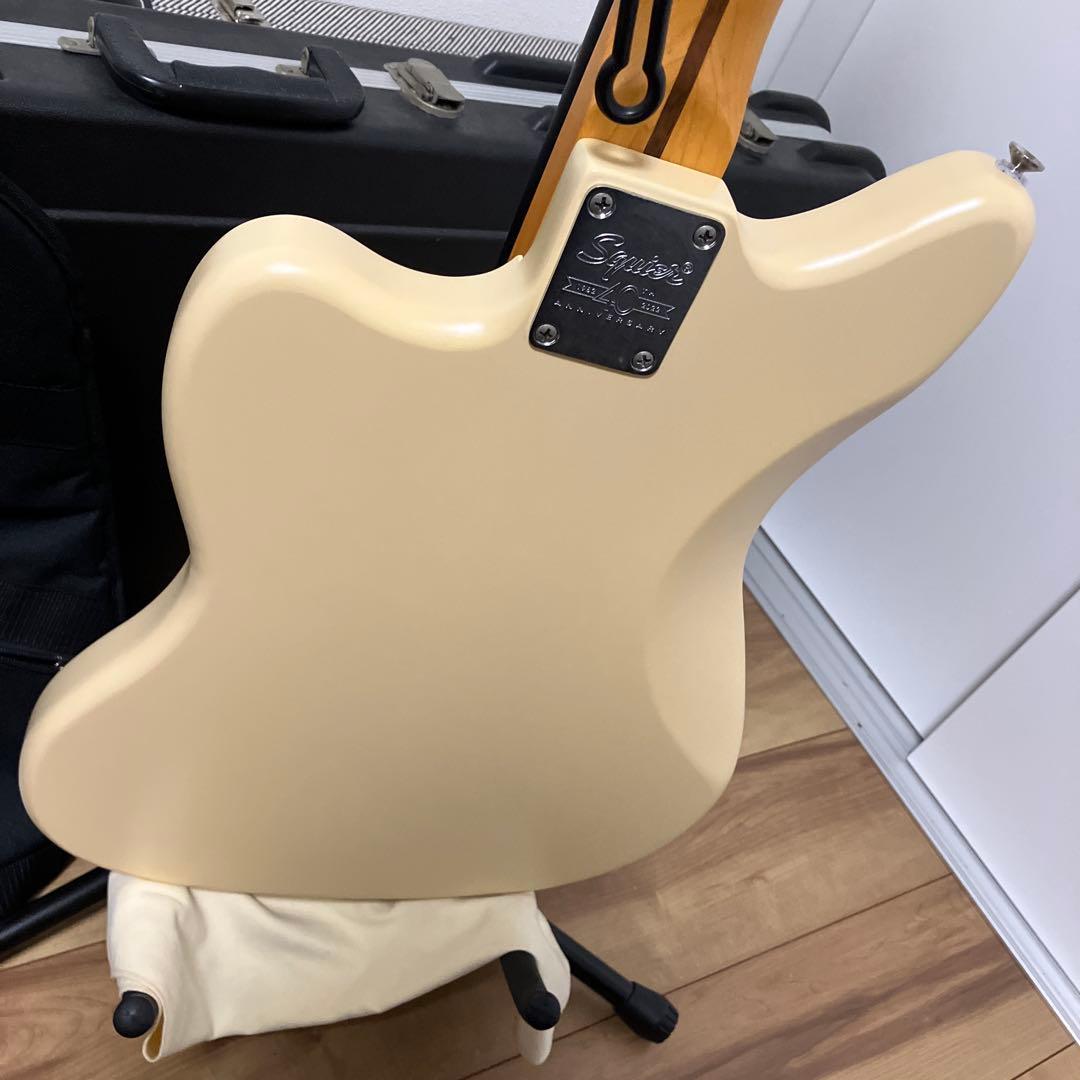 美品squier fender 40th jazzmaster デザートサンド