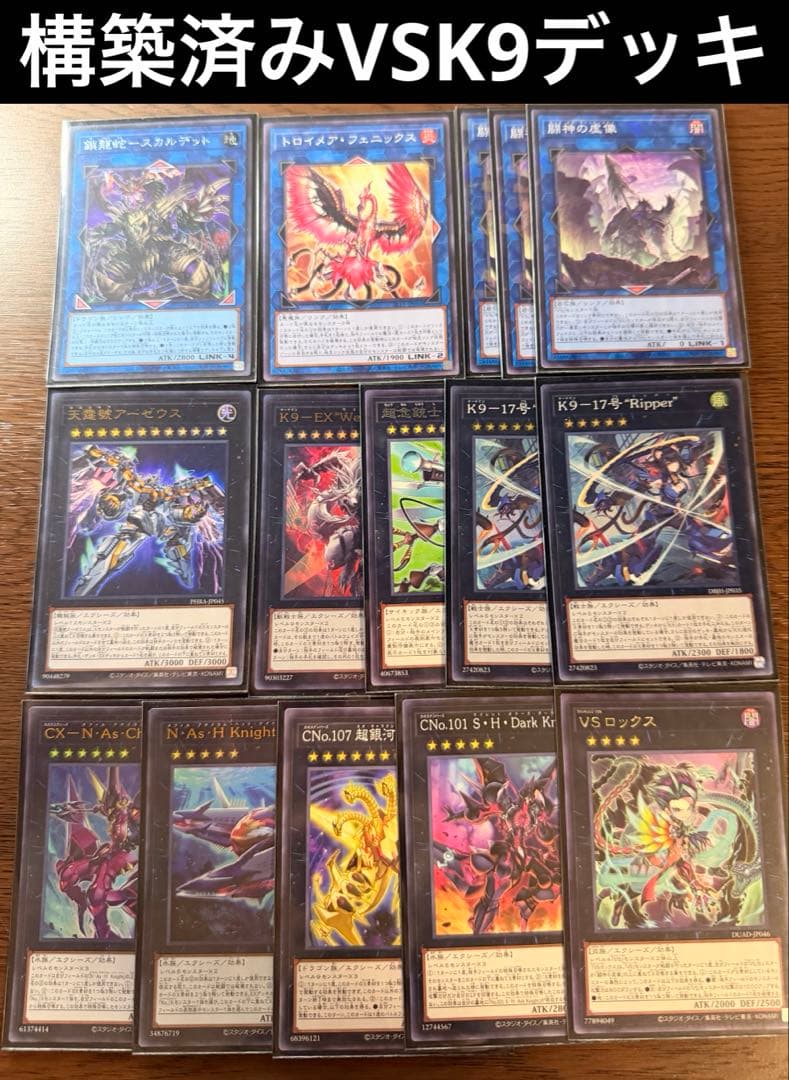 【専用出品中】構築済みVSK9デッキ