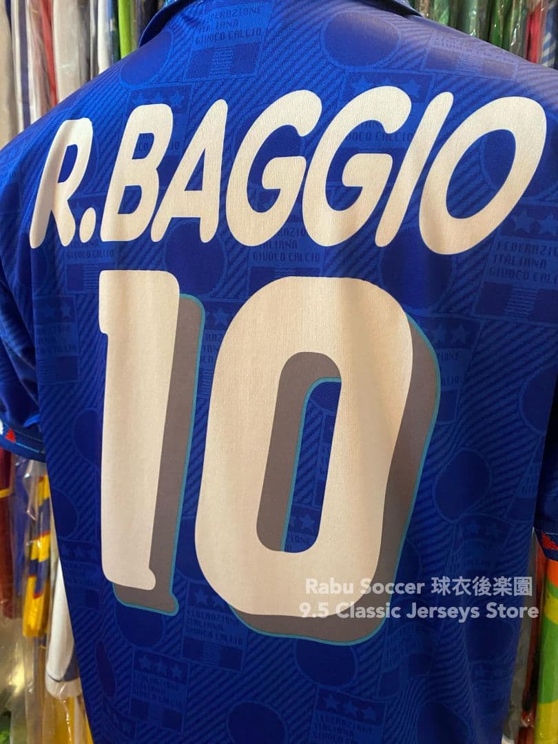 イタリア代表 1994 ホーム ユニフォーム #10 バッジョ 選手仕様