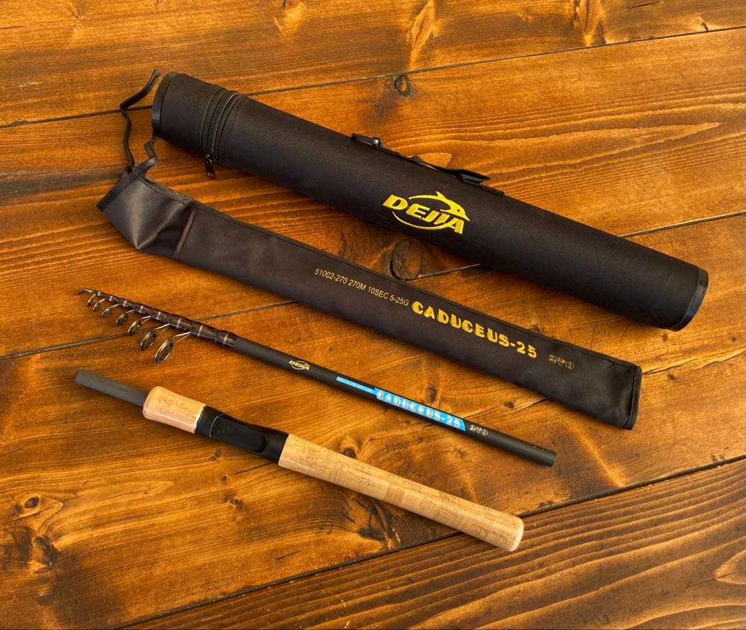 シーバスセット　9ft テレスコロッド　2.7M 2セクション シーバスロッド