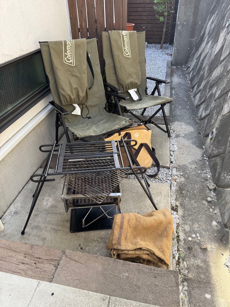 【専用】Coleman レイチェア×2 焚き火台　イザナミセット