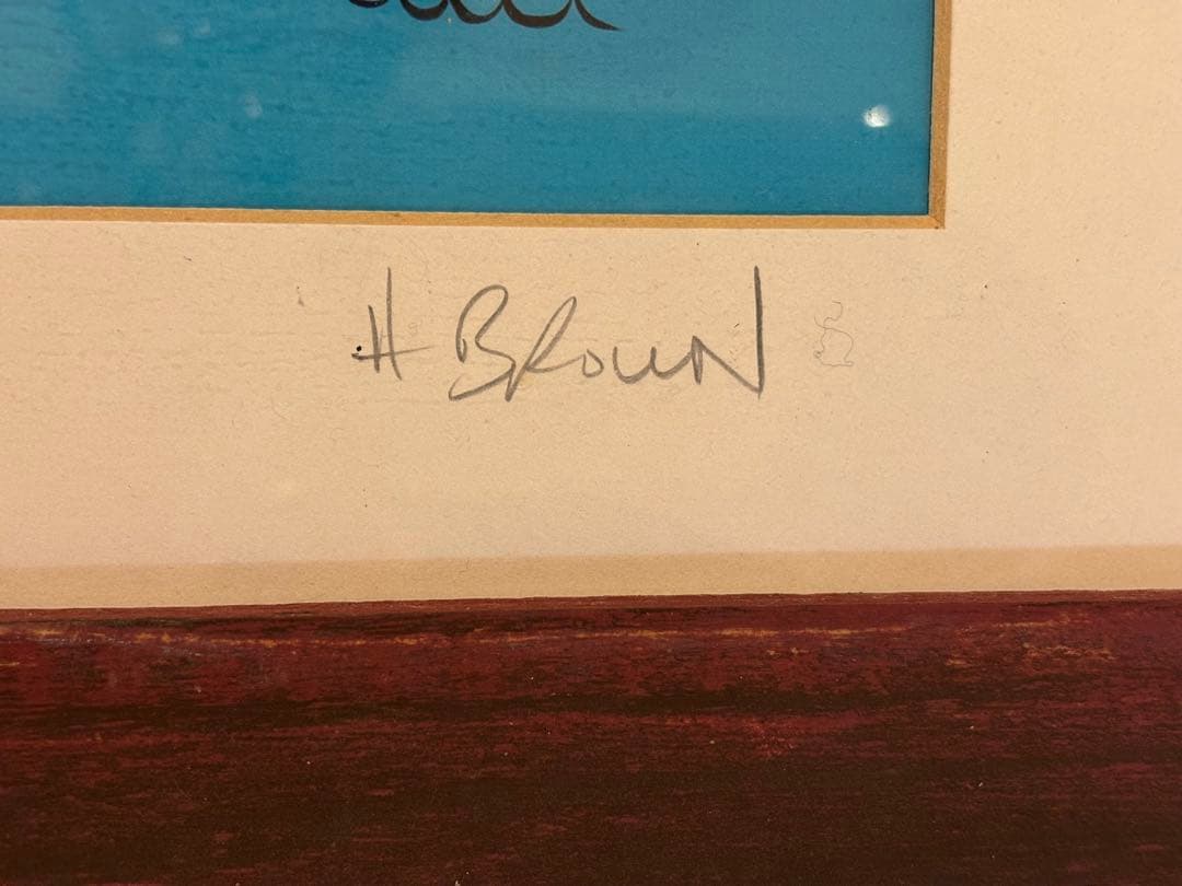 Green with Aloha ヘザーブラウン ハワイアンアート サイン入り