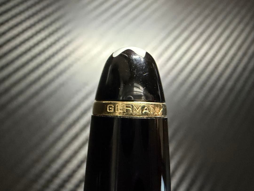 極美品 エボナイト芯 モンブラン 144 ブラック 全金 EF 極細字 万年筆