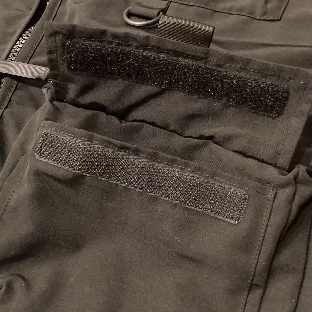 1R39132 Carhartt WIPカーハート フィッシングベスト　L 黒