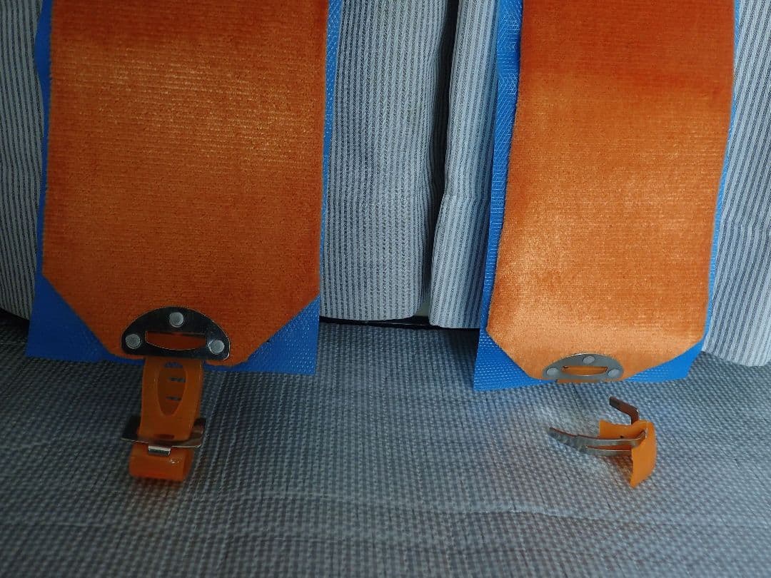 BD スキー　クライミングスキン　橙無地