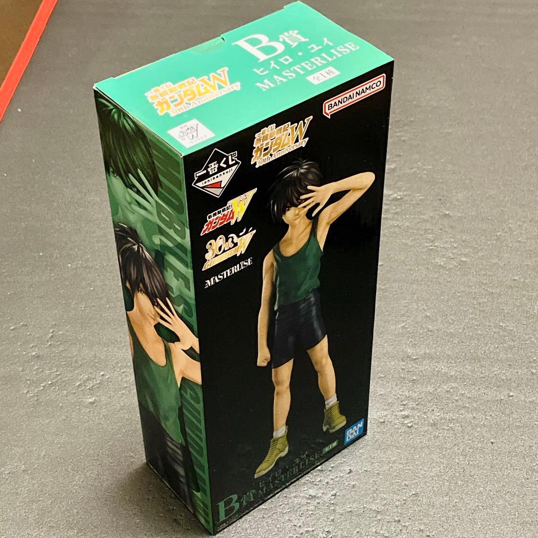 一番くじ ガンダムW ヒイロセット A賞B賞F賞3枚付き ウイングガンダム