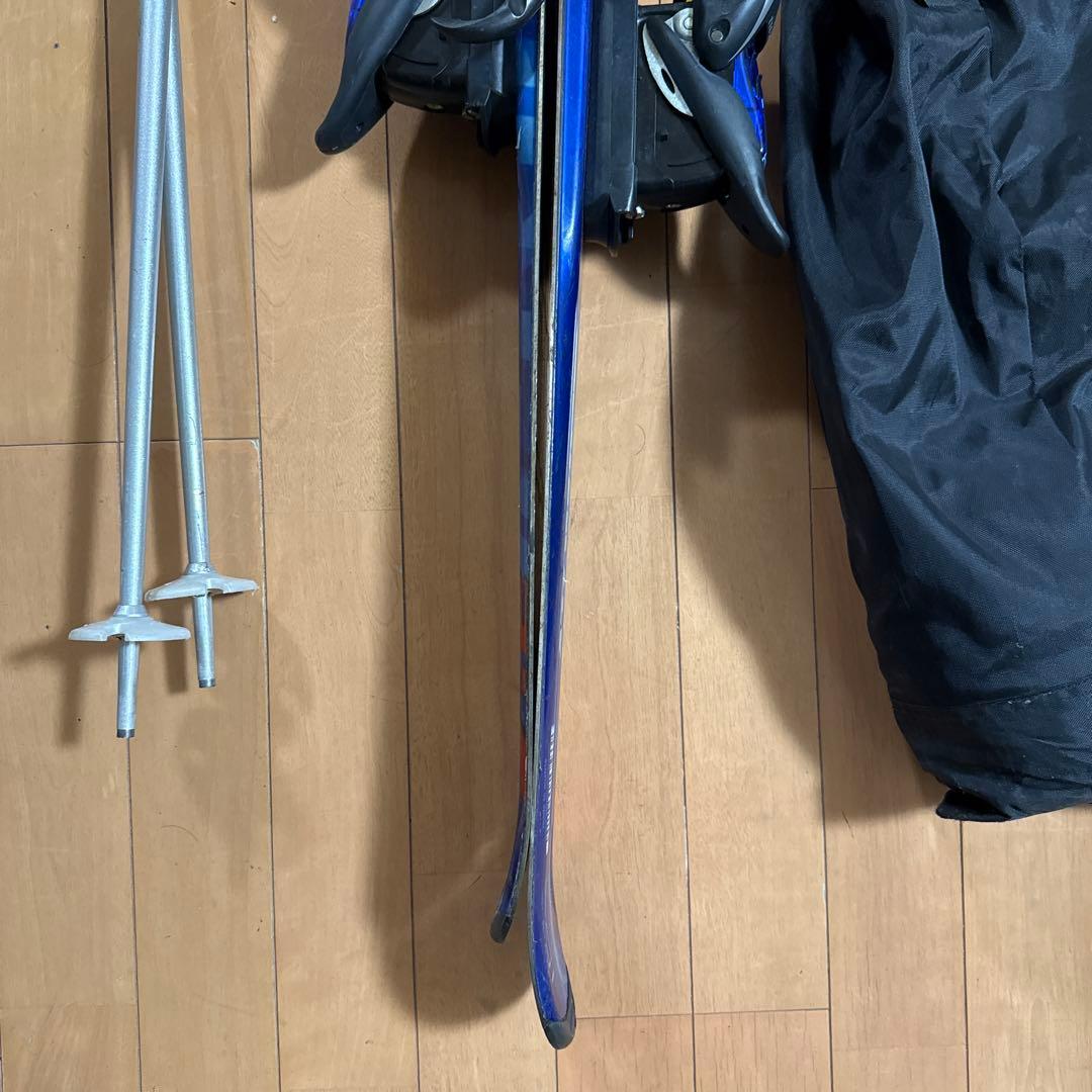 Atomic 7.2 スキー 158cm ストック ケース付き