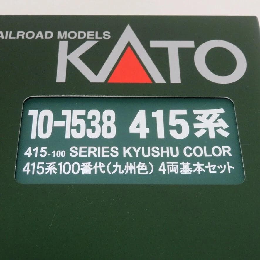 KATO 10-1538 415系100番代 九州色 4両基本セット
