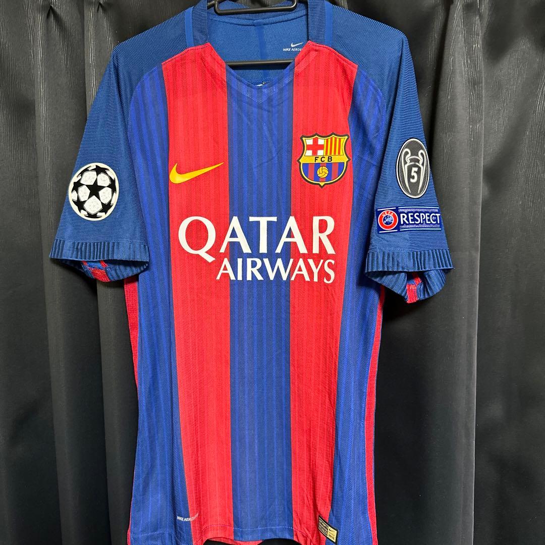 リオネル・メッシ　ユニフォーム　FCバルセロナ　選手支給　Lサイズ　NIKE