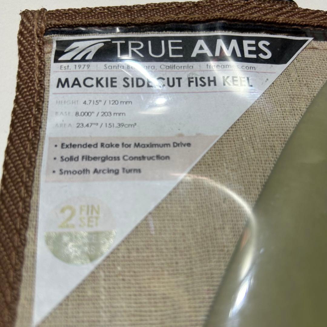 サーフィン・ボディボード TRUE AMES MACKIE SIDE CUT FISH KEEL