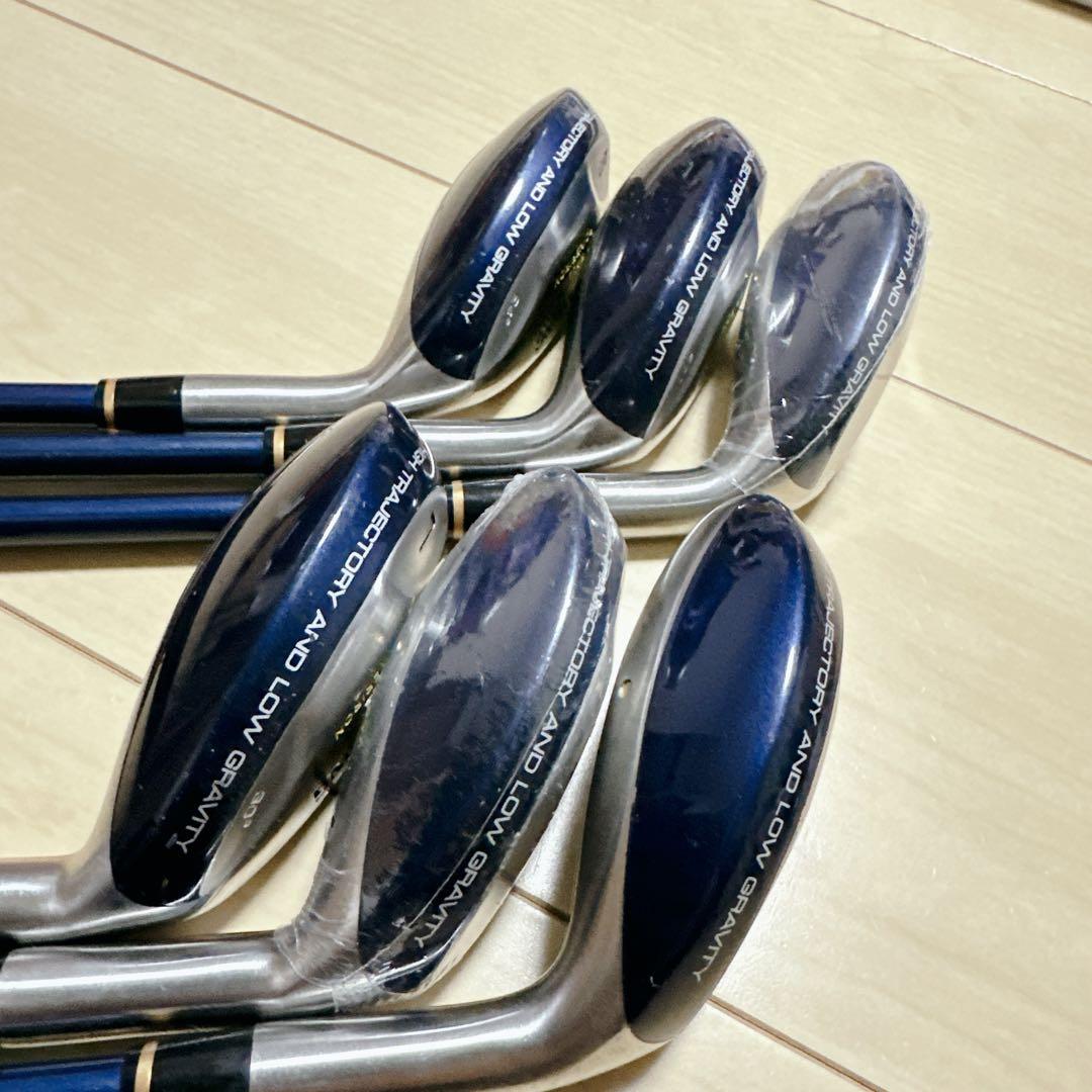 美品 SPALDING ハイボールパワーアイアン 6本セット スポルディング