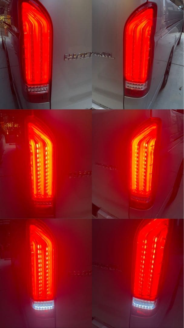 ハイエース 200系 LED テールランプ FLEX
