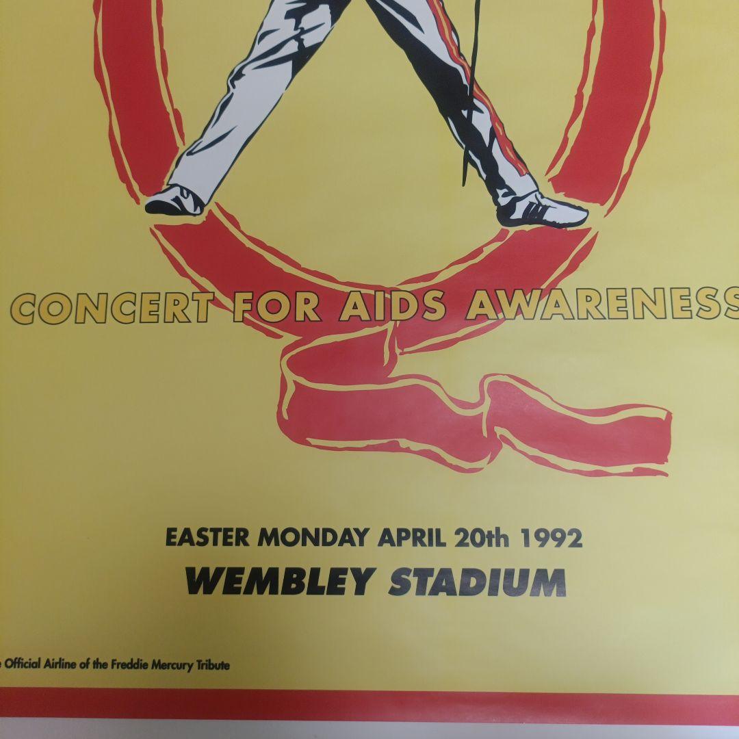 FREDDIE MERCURY 1992 追悼コンサート ヴィンテージポスター