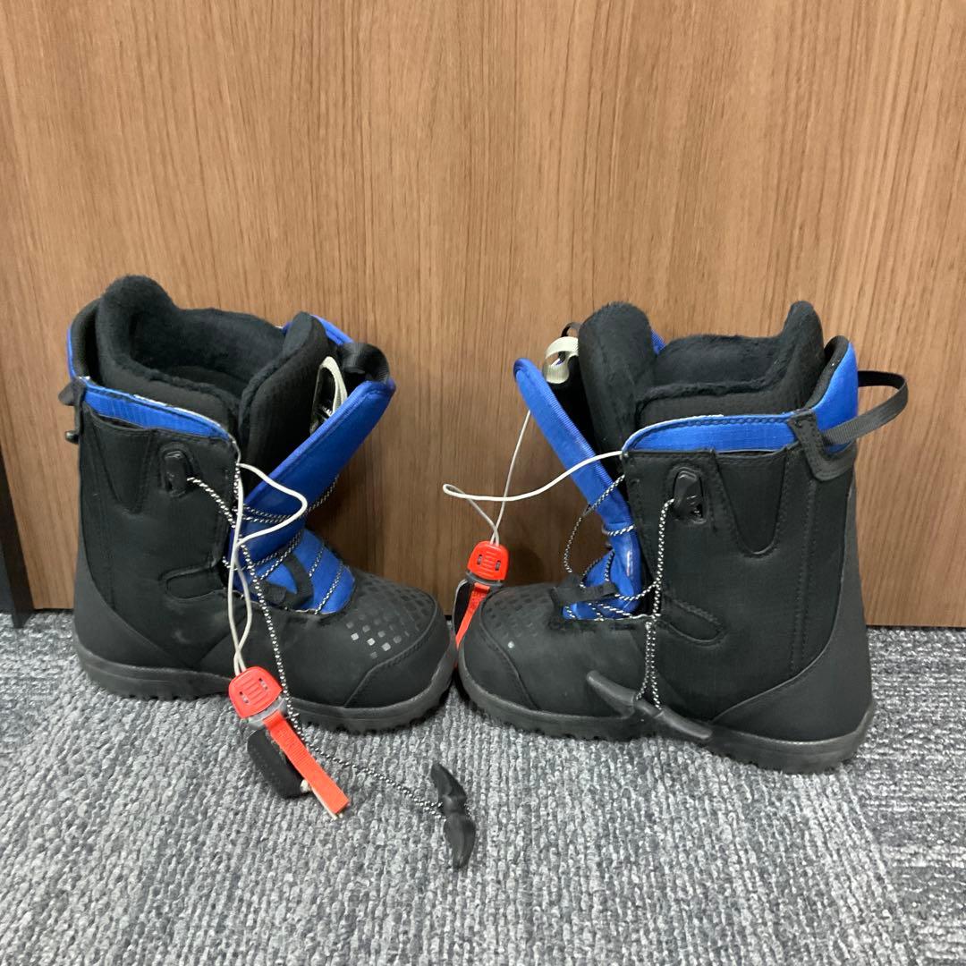 Burton スノーボードブーツ 子ども用 青/黒 サイズ22.0